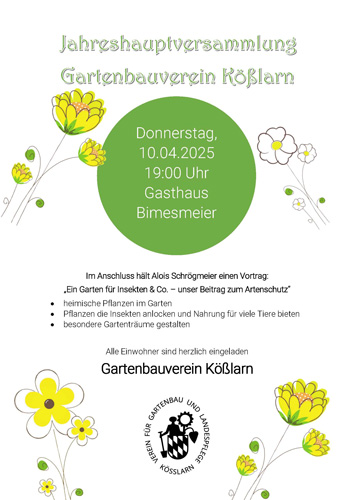 Jahreshauptversammlung