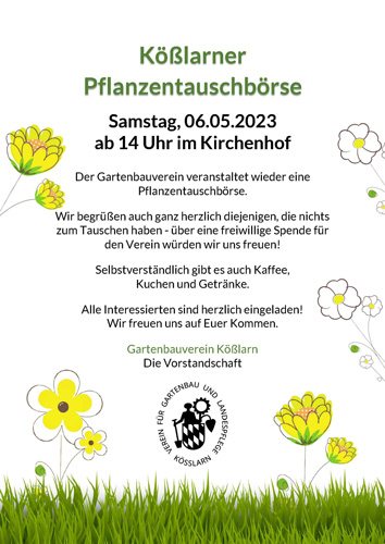 Pflanzentauschbörse